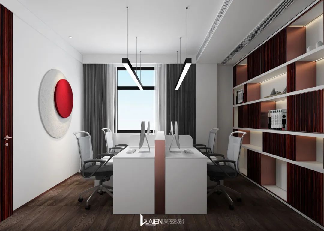 茂菊口腔上海总部办公室 | 新中式风格的海纳百川设计-53