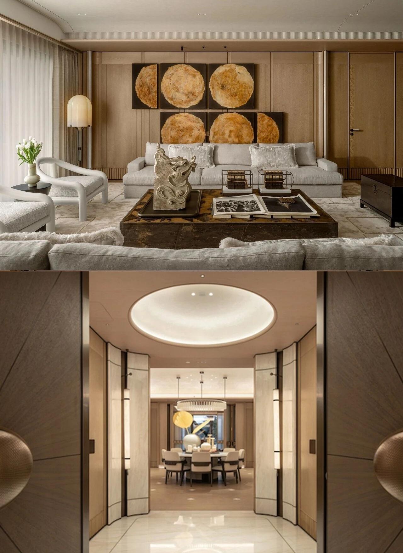 成都麓湖天琴澄音350㎡样板间丨中国成都丨盘石设计-17