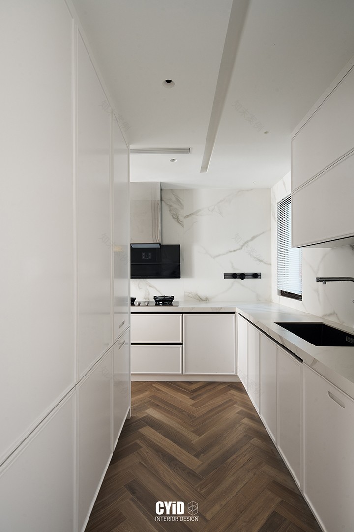 落于首都排屋的现代法式丨中国北京丨辰佑设计,颜青软装-14