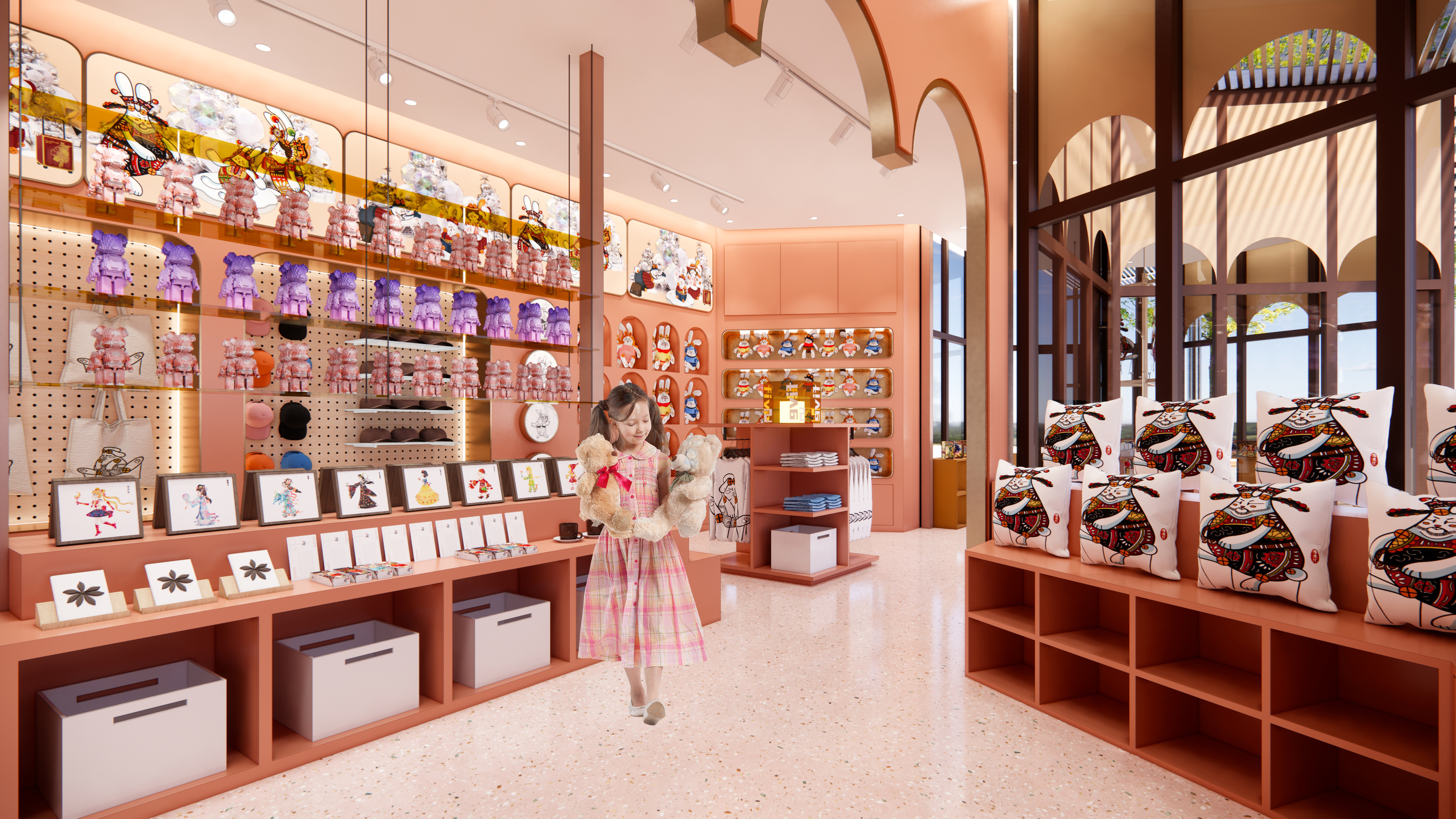 文创商店空间方案设计-3