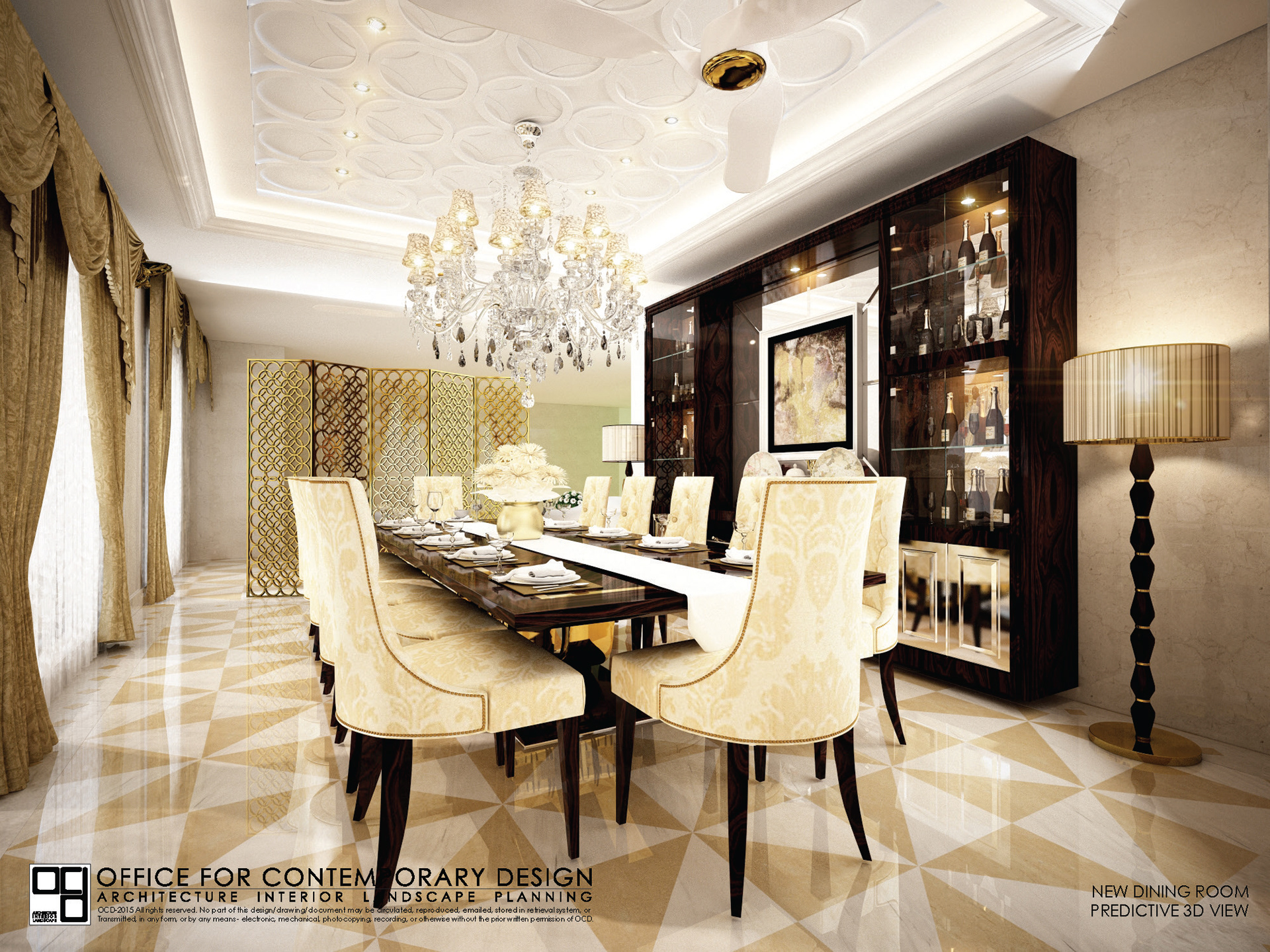 MS Residence Classical Interior-3