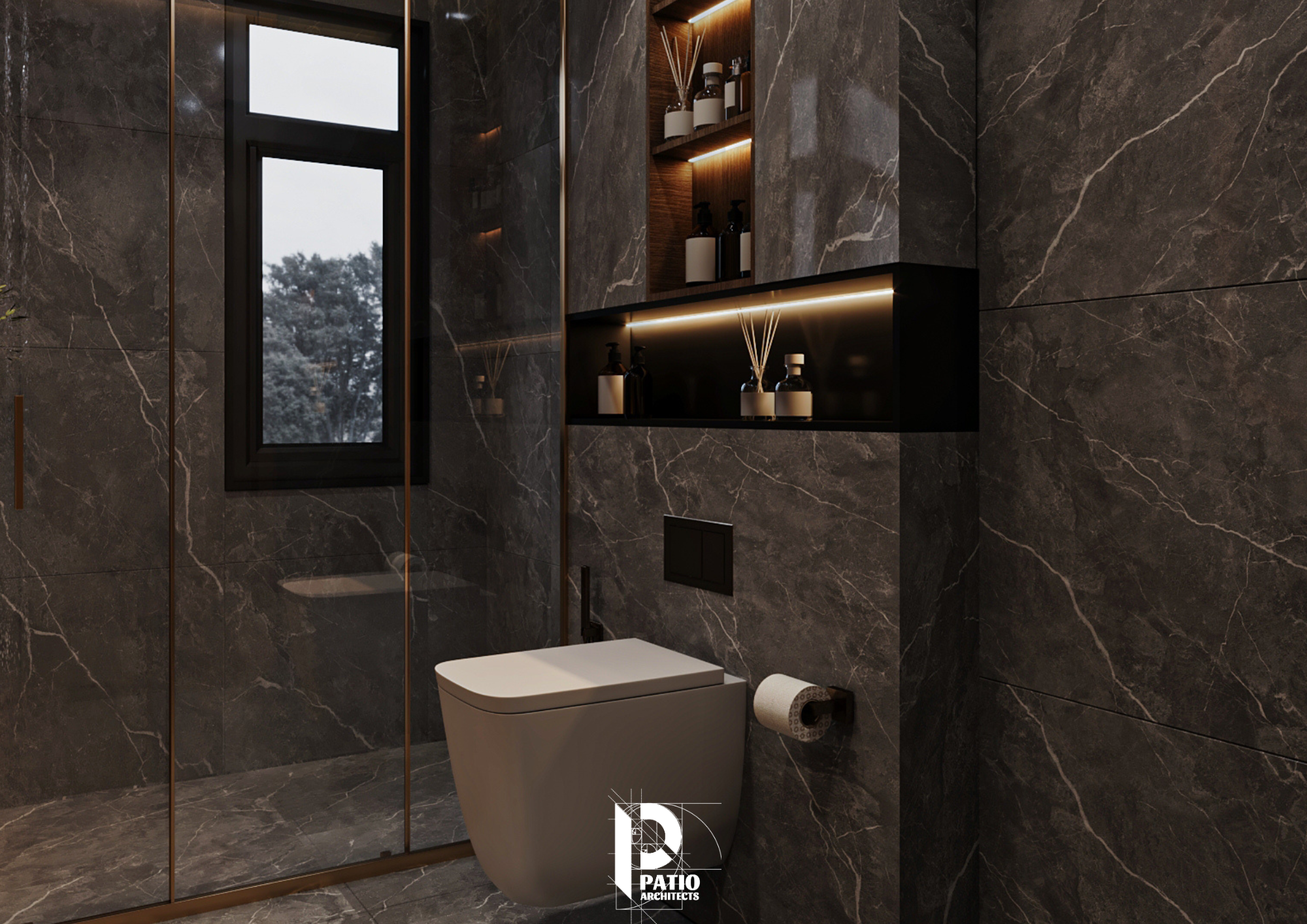 Two Bathrooms Interior Design Concept-9