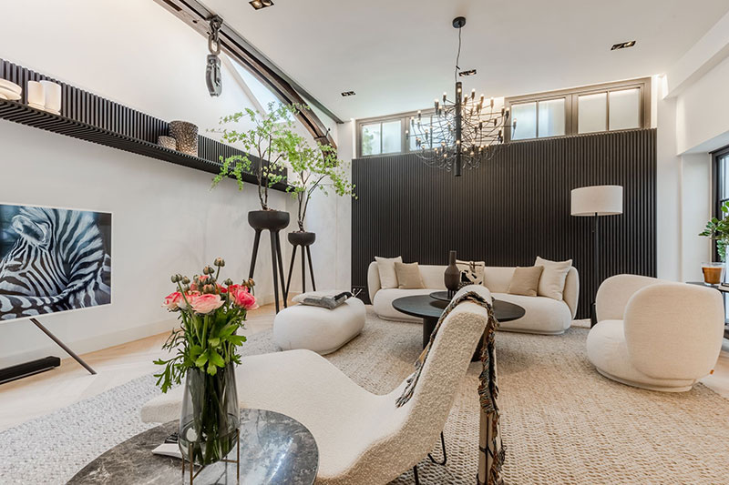 阿姆斯特丹 17 世纪独特运河房里的时尚斯堪的纳维亚公寓-11