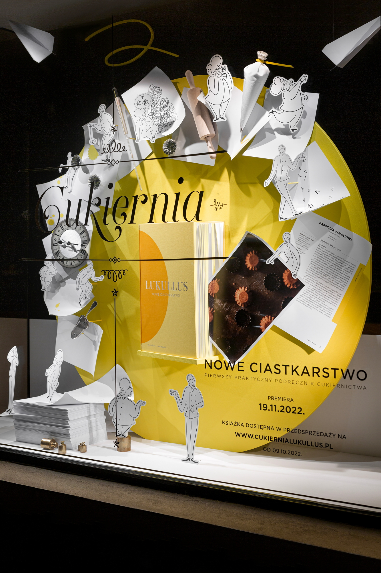 The Cookbook 橱窗展示丨波兰华沙丨Lukullus-7