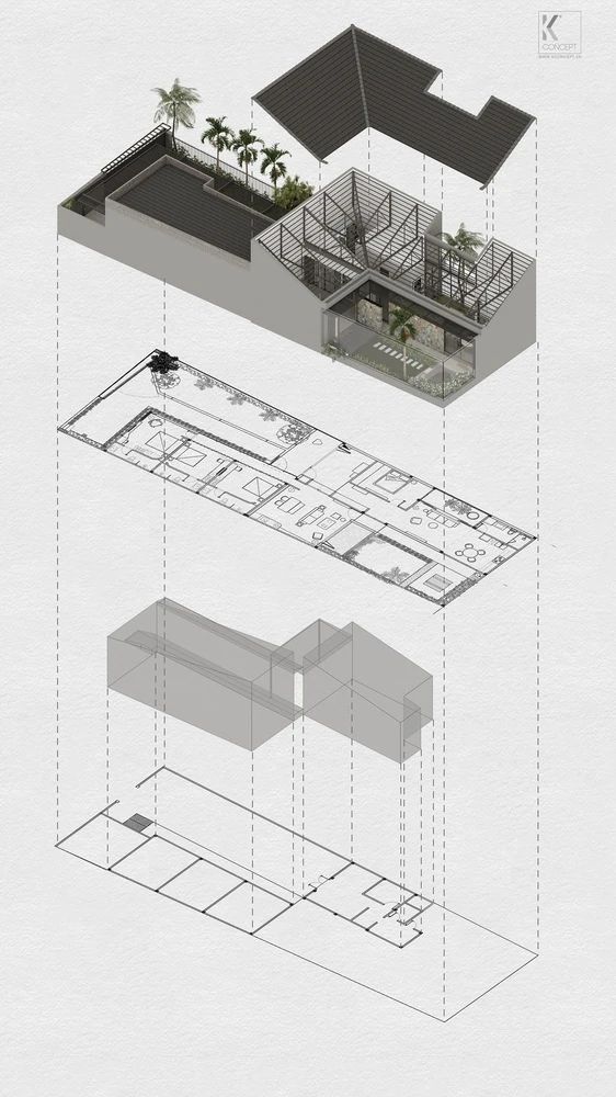 跨越时空的住宅演变｜K·house丨越南丨KCONCEPT,KOHARCHITECTS-23
