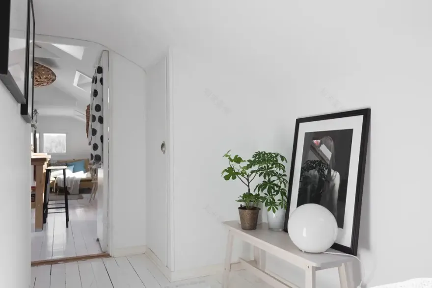 40 平米北欧风阁楼公寓,空间利用极致-17