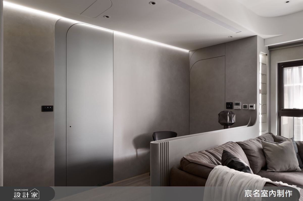 宸名·25·现代风·20坪设计案例丨宸名室内制作-19