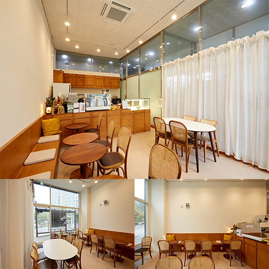 10 坪金浦咖啡厅，极简设计诠释空间魅力-1