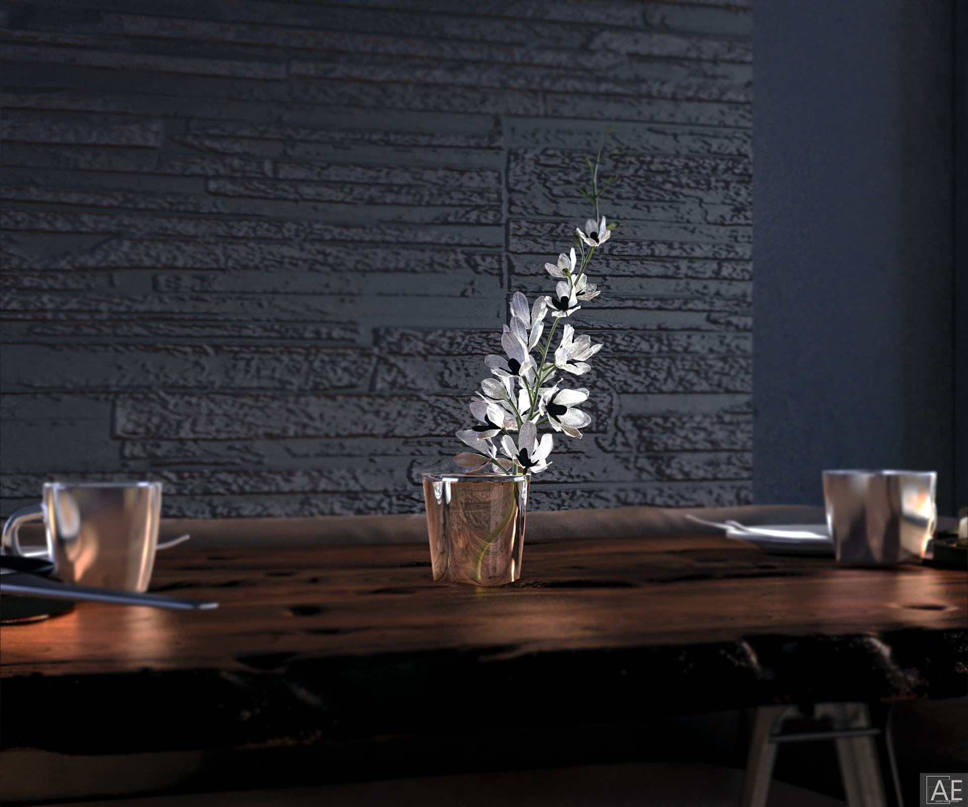 England Resturant 室内设计项目丨4th Year Architecture-12