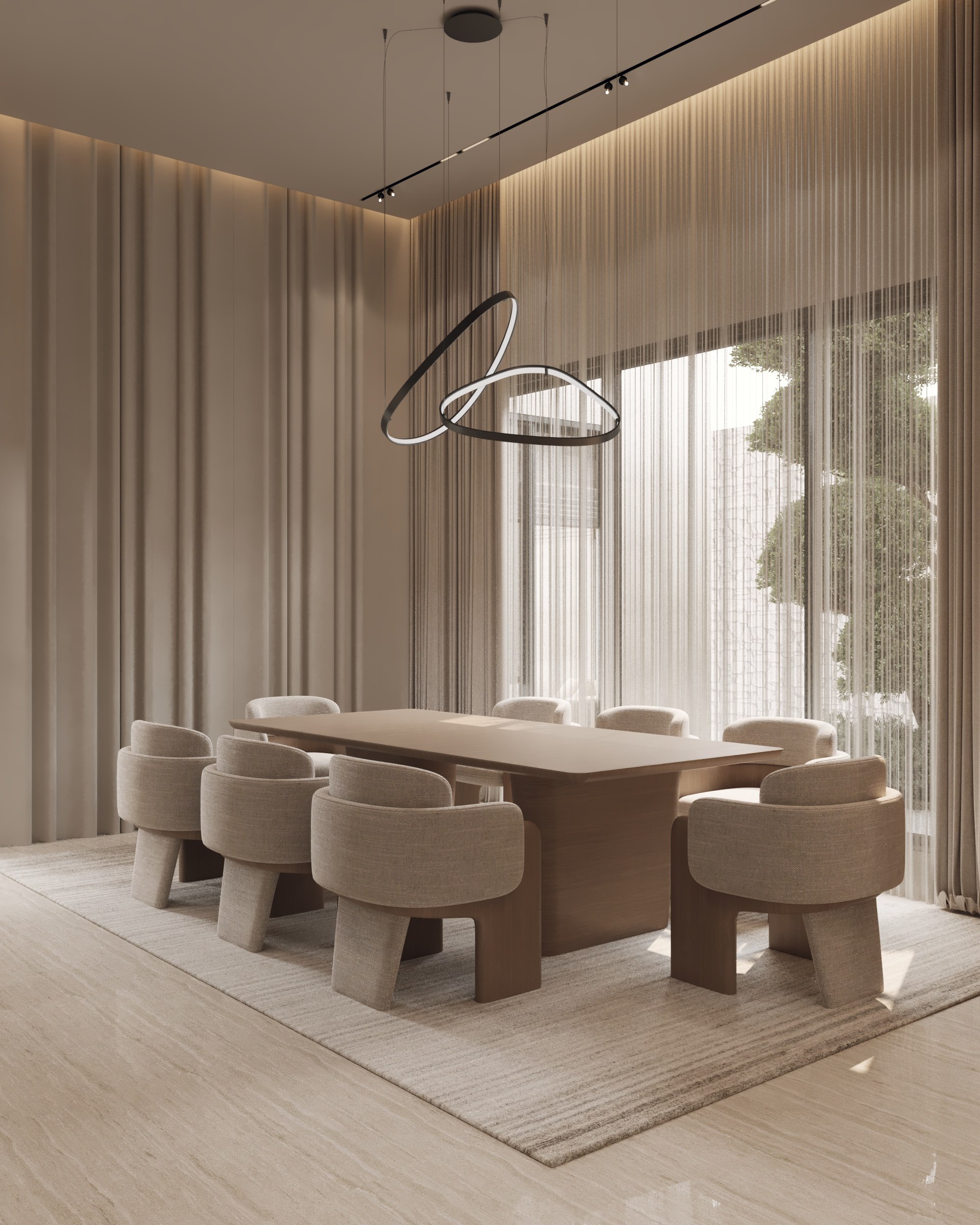 Family area and dinning design-8