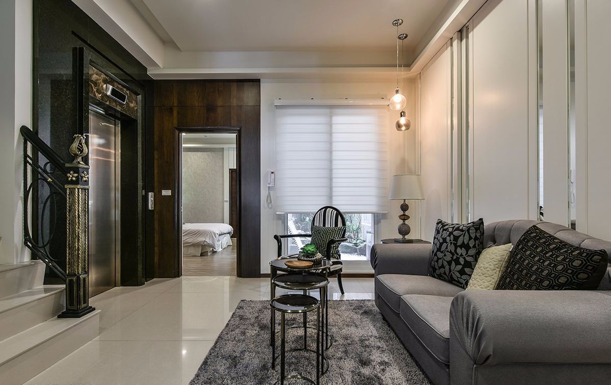 金皇龙奢华风样板间  咏絮室内装修设计-4