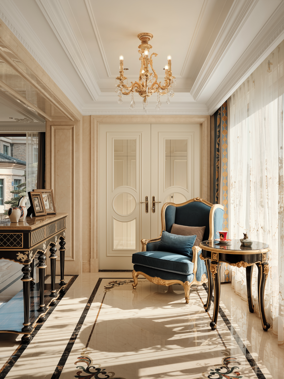 奢华与艺术的现代续章丨中国宁波丨宁波王敏巧空间设计有限公司-0