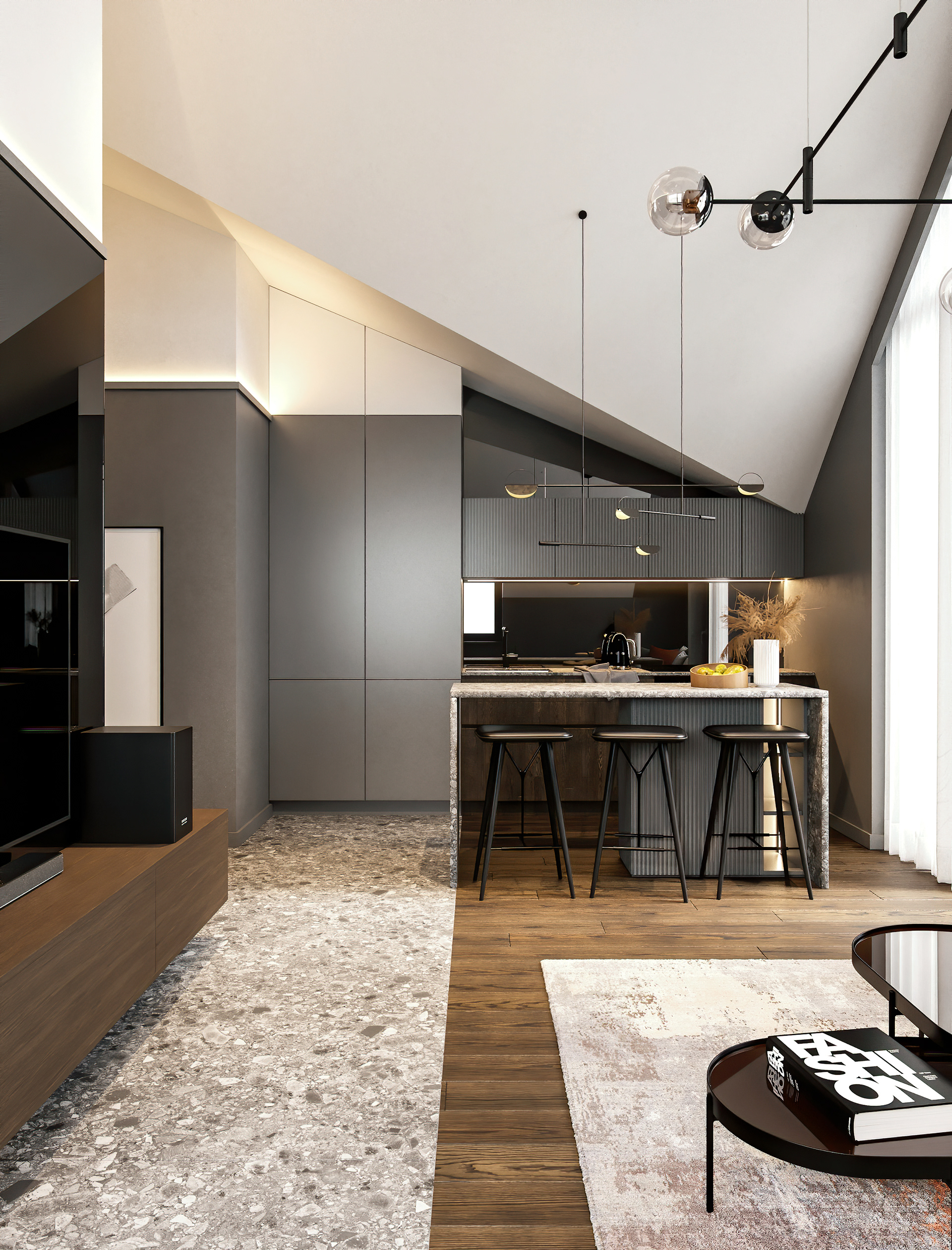 CAT tapes 室内可视化设计丨立陶宛考纳斯-1