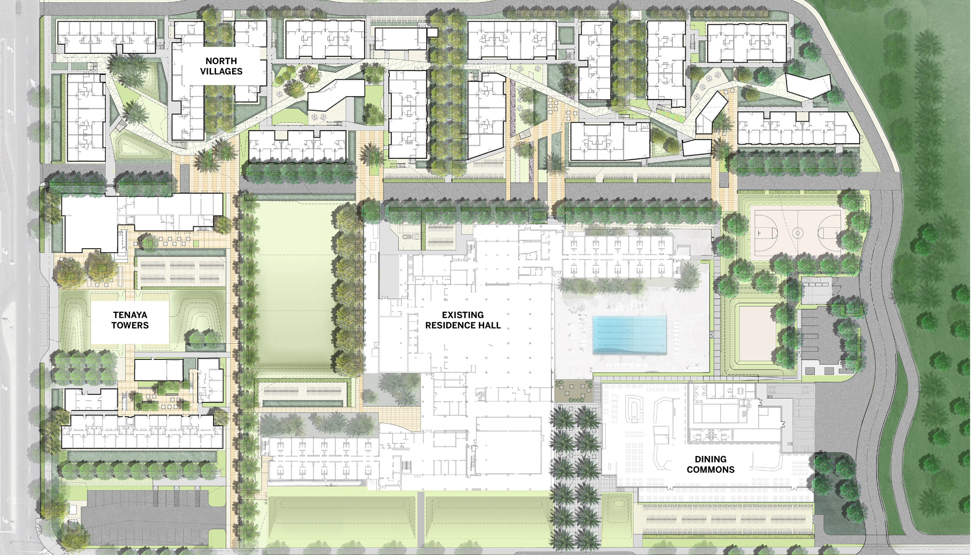 加州大学圣塔巴巴拉分校 San Joaquin Villages 教育建筑群-7