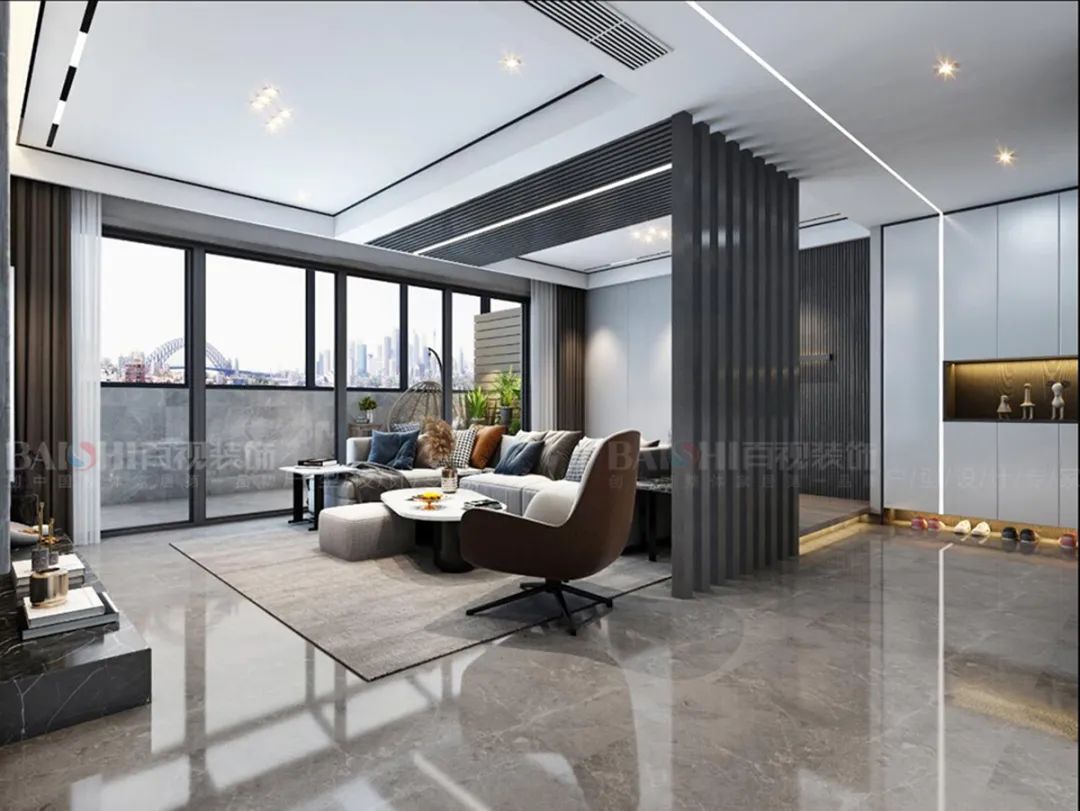 百视装饰·汀海壹品现代轻奢设计案例解析-240