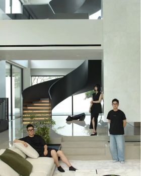 90后夫妇的2000㎡居所丨杭州时上建筑空间设计,杭州常青陈设室内设计