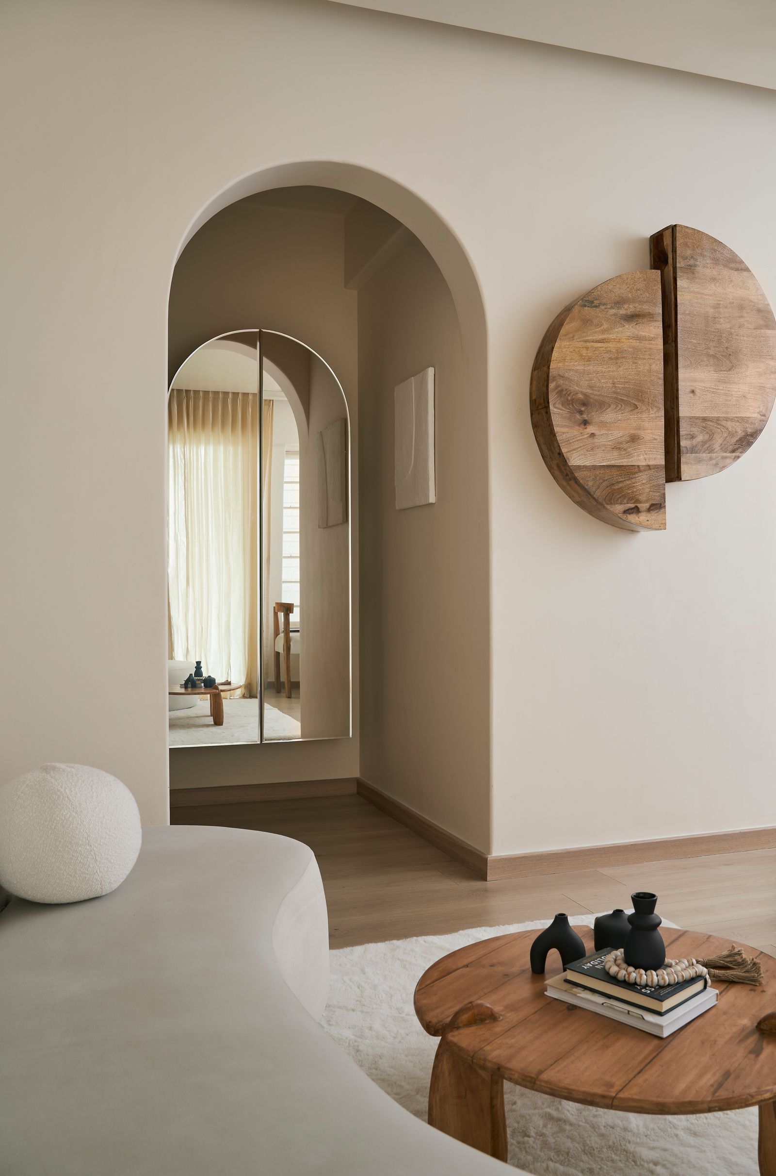 68平米住宅的放松简约主义改造丨印度丨室内设计师Divya Panwar-10