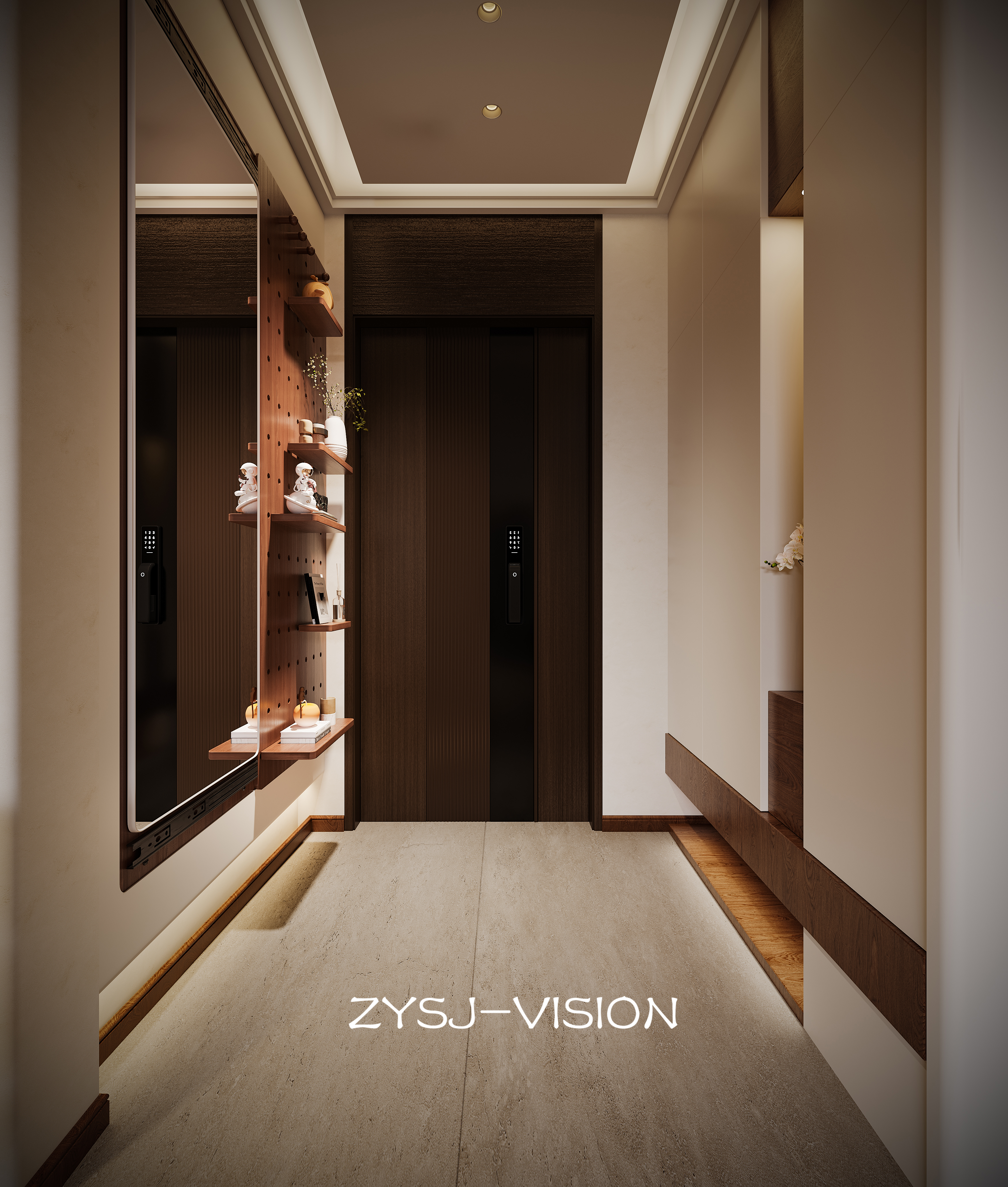 中古别墅 · 穿越时光的质感,黑沙与旋转楼梯的对话-14