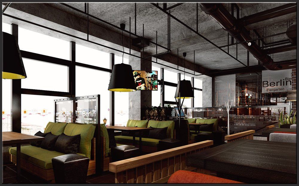 “柏林”啤酒厂和酒吧室内项目丨俄罗斯喀山-89
