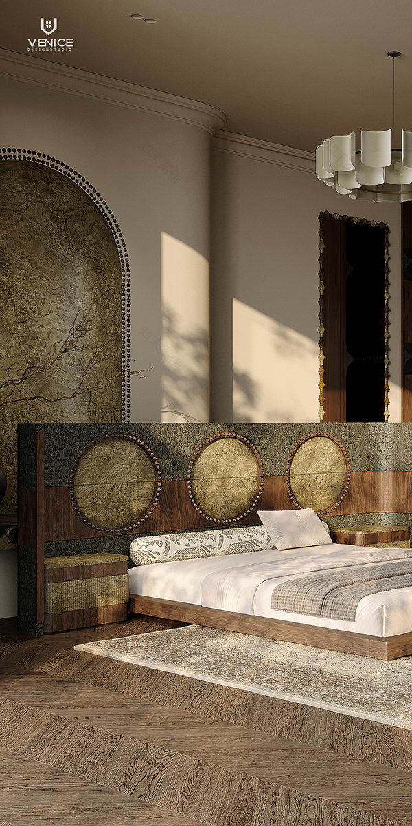 主卧室设计丨Mohammed Yossef-19