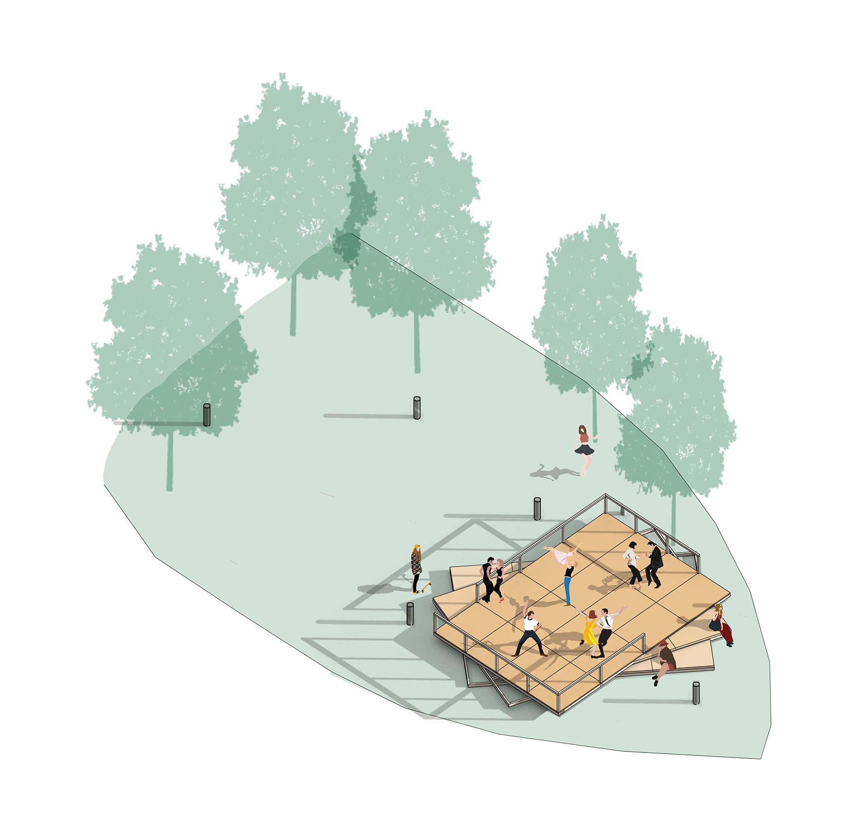 火车站前的新鲜地带,维也纳 / art: phalanx + heri&salli-40