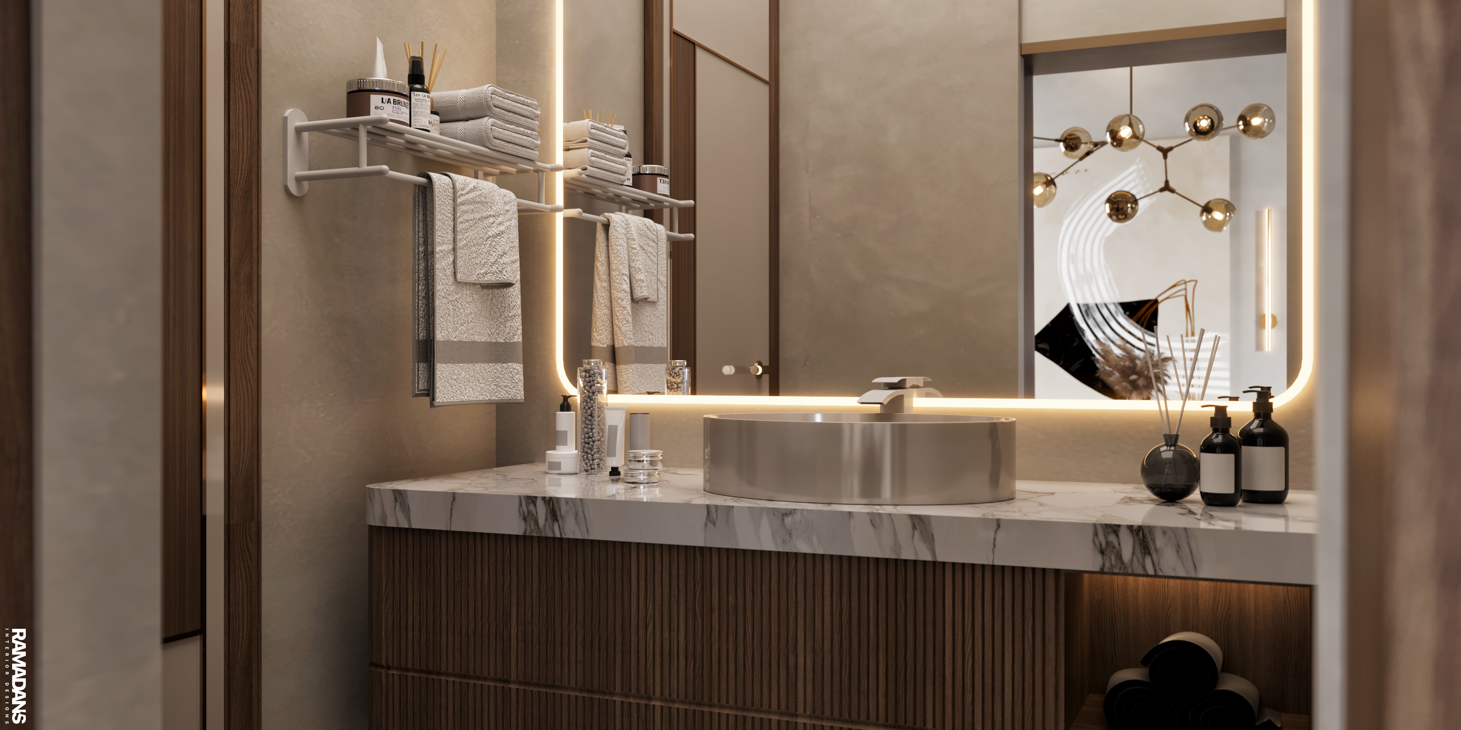 带浴室的温暖小厨房丨RAMADAN'S-8