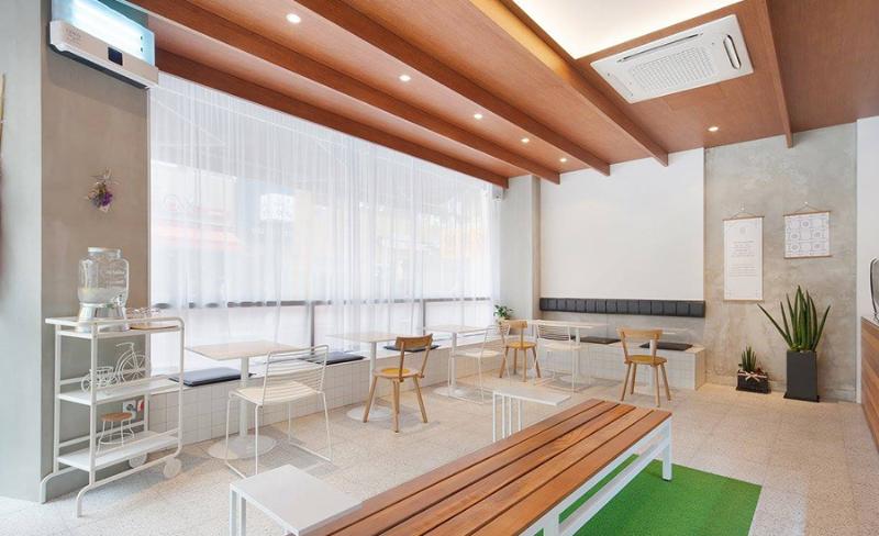 温馨舒适，30 坪咖啡厅的简约设计-11