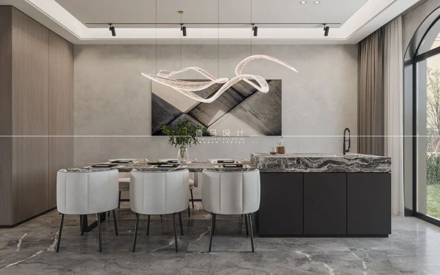 世园大公馆意式轻奢联排别墅丨中国西安丨青马别墅设计-29