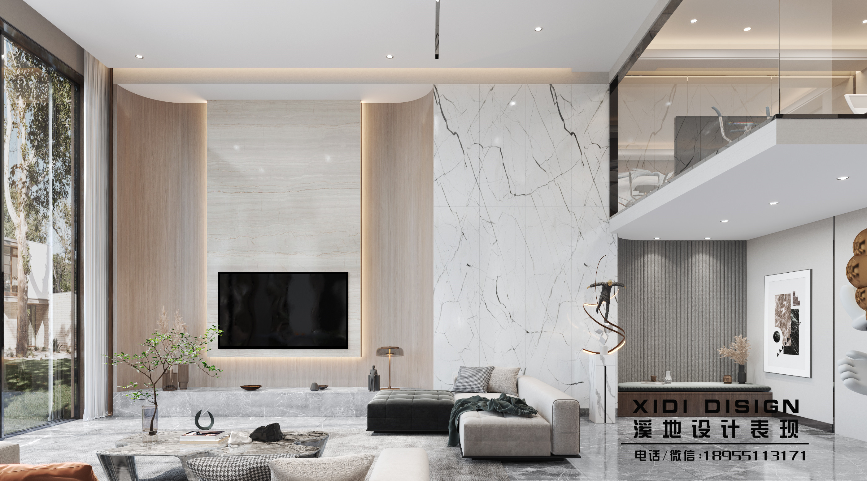 极具品味255㎡极简别墅-5