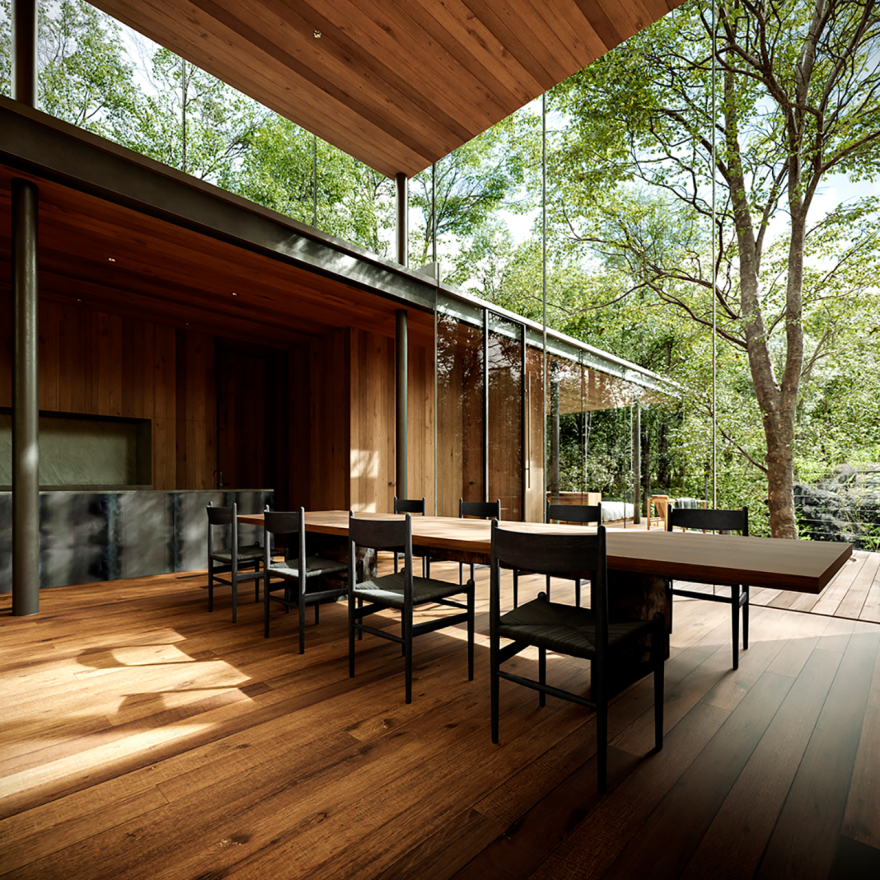 日本群马县水上町 NOT A HOTEL 温泉别墅丨SUPPOSE DESIGN OFFICE-13