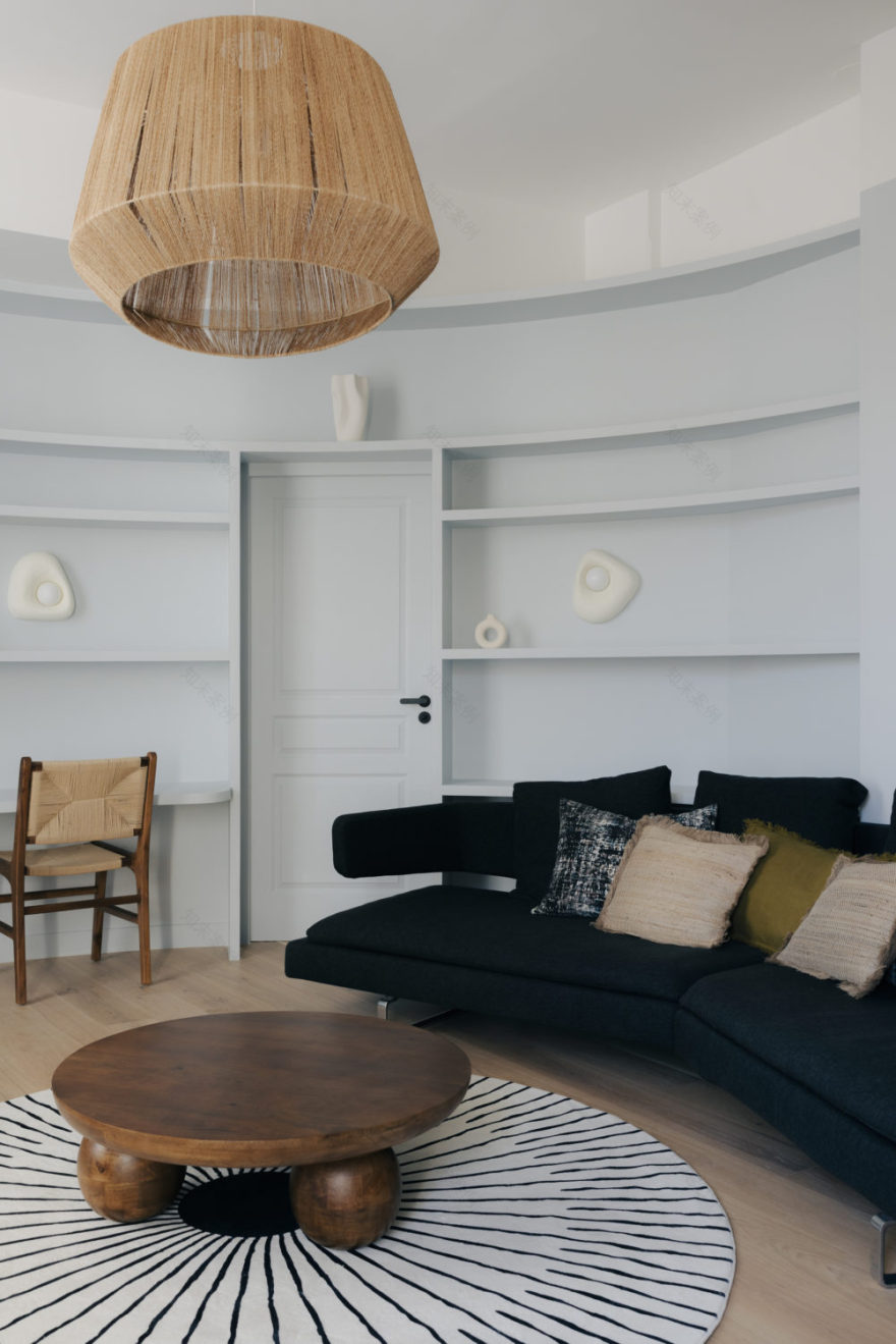 Cercles Du Marais 48 m²公寓设计丨法国巴黎丨Bän Architecture-8