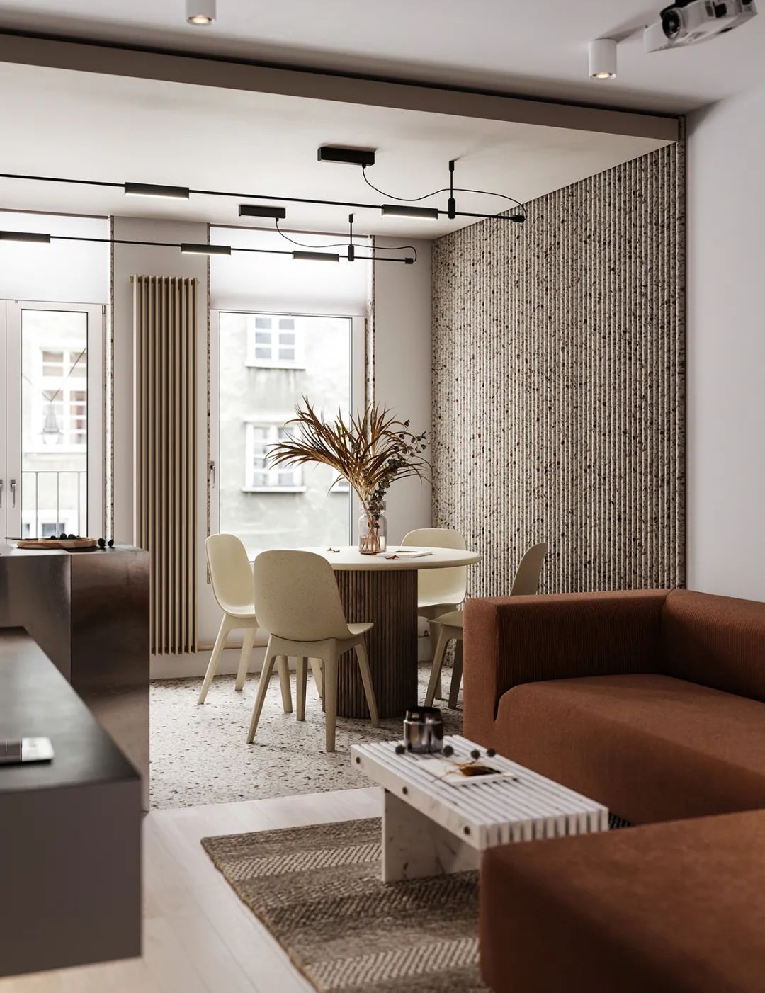 现代公寓设计中的高级灰++ 粉色运用-101