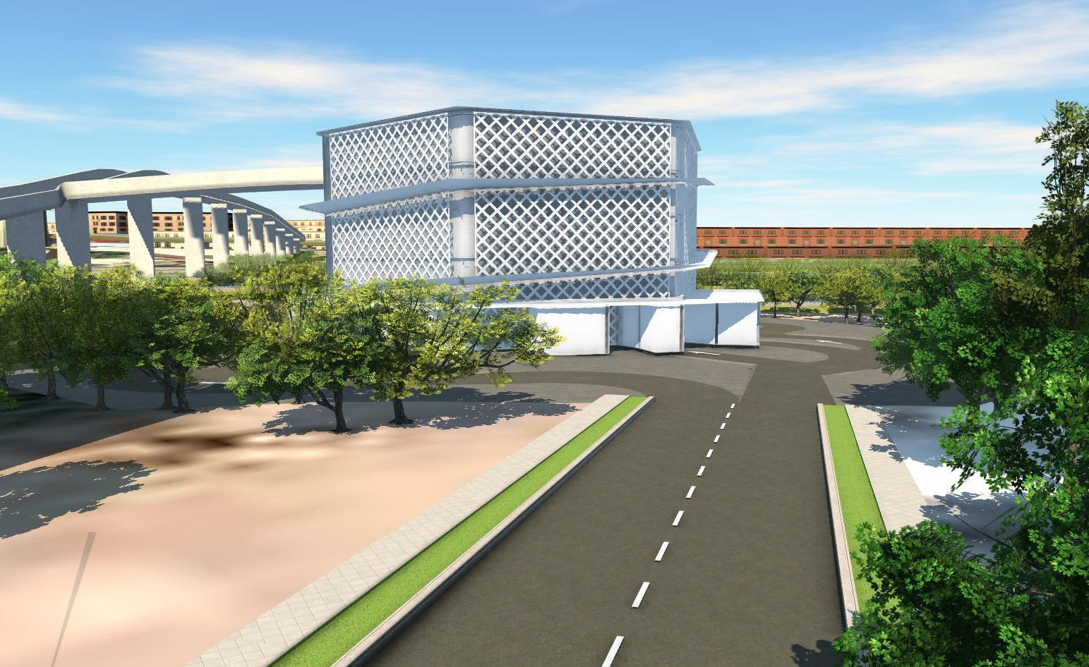 Parking Building concept. In 2017-4