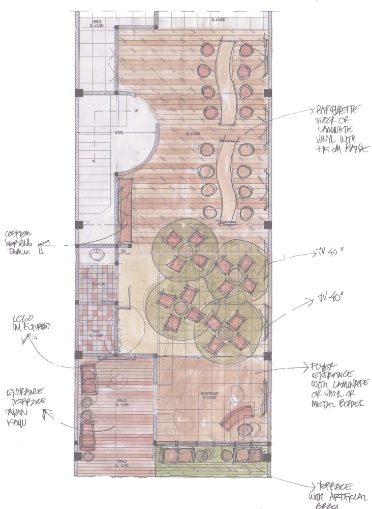 印度尼西亚 Jalan Sunda 的休闲办公空间-36
