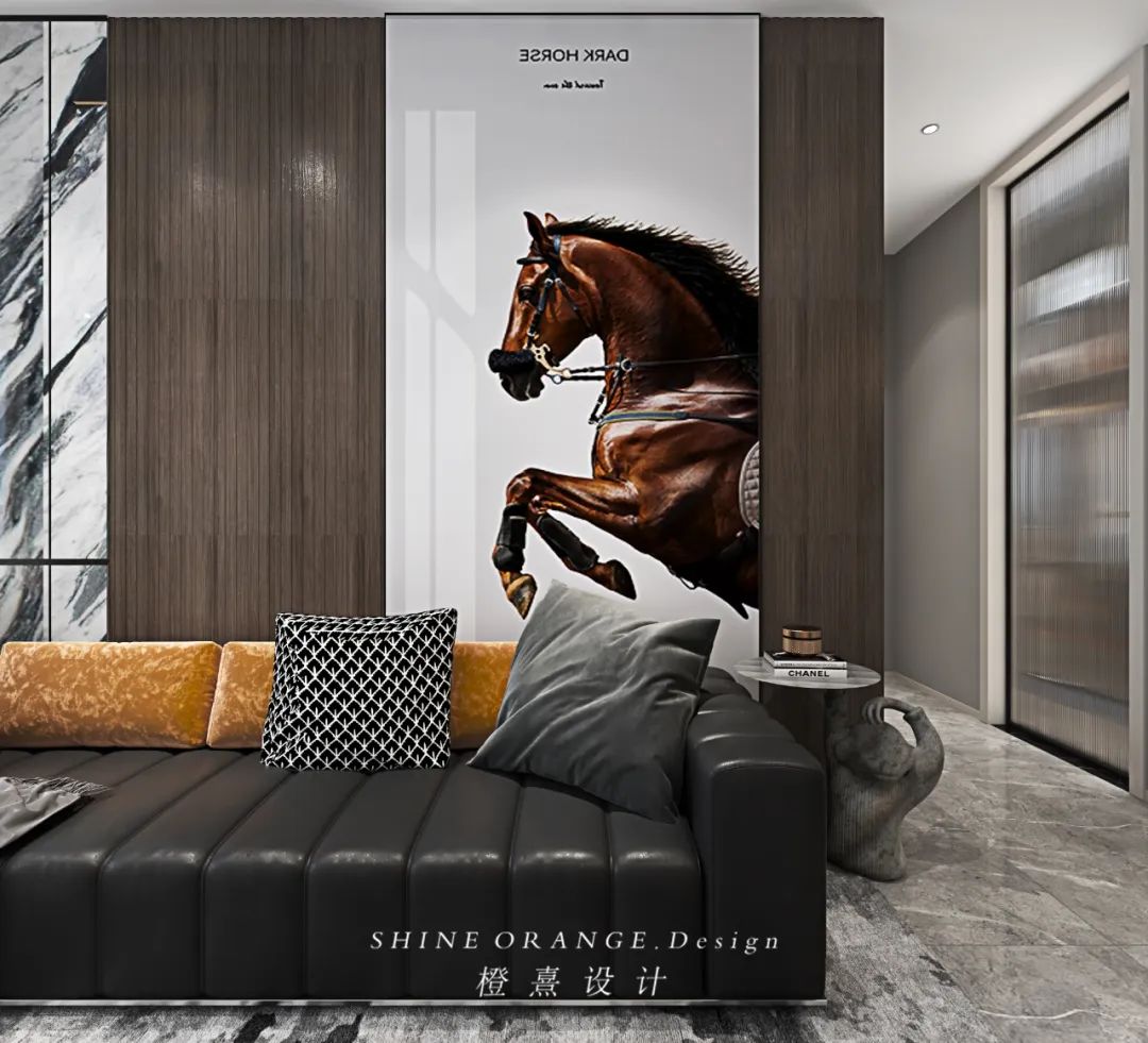 橙熹设计-- 武汉 100m²新家,疫情期间的温暖礼物-23