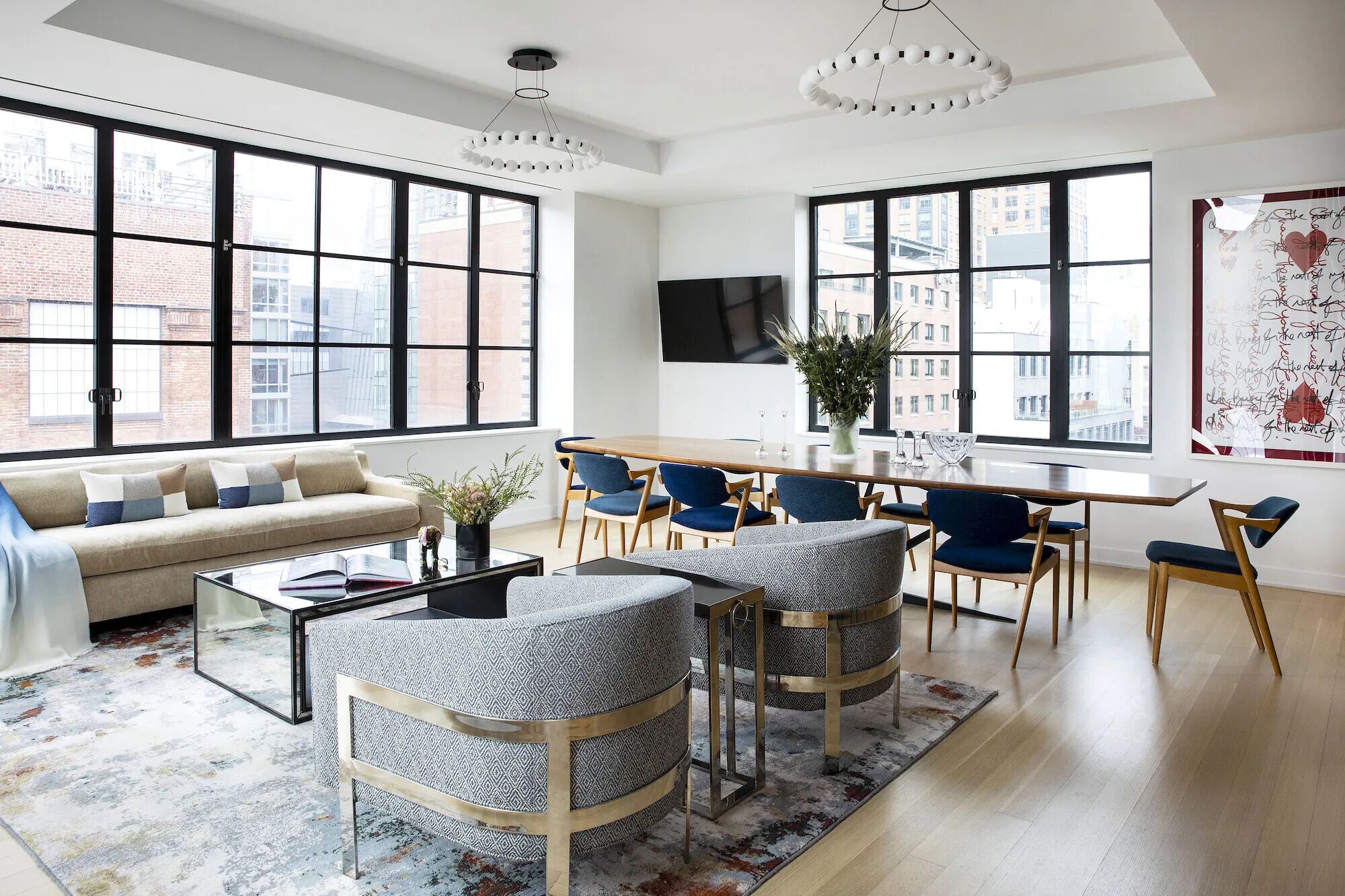 挑空别墅丨美国曼哈顿丨Studio Ness-11