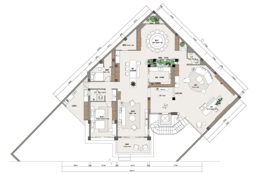木吉新作｜在四层侘寂别墅中，寻找时光沉淀的诗意栖居-70