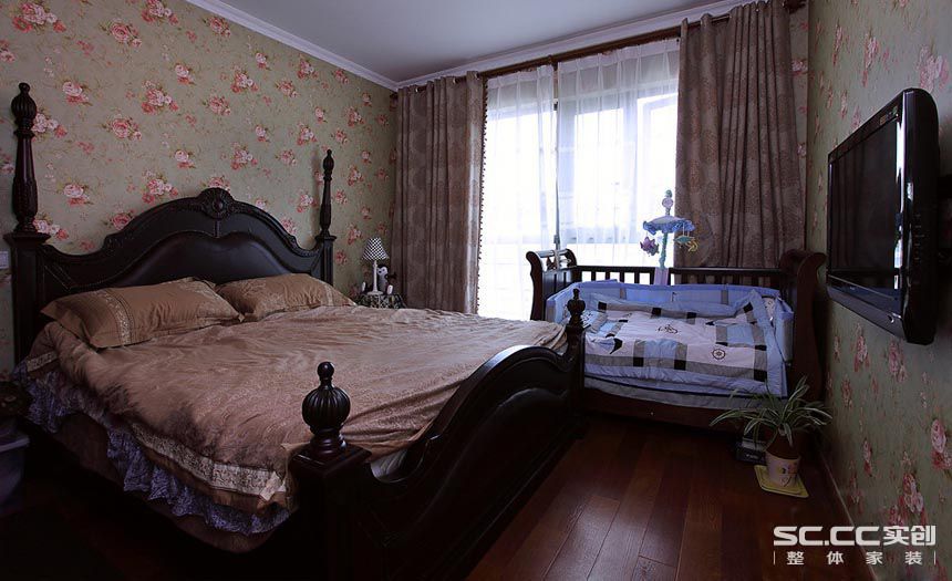 【上海实创装饰】黄浦滩名苑180平四居欧式古典宫廷之美-14