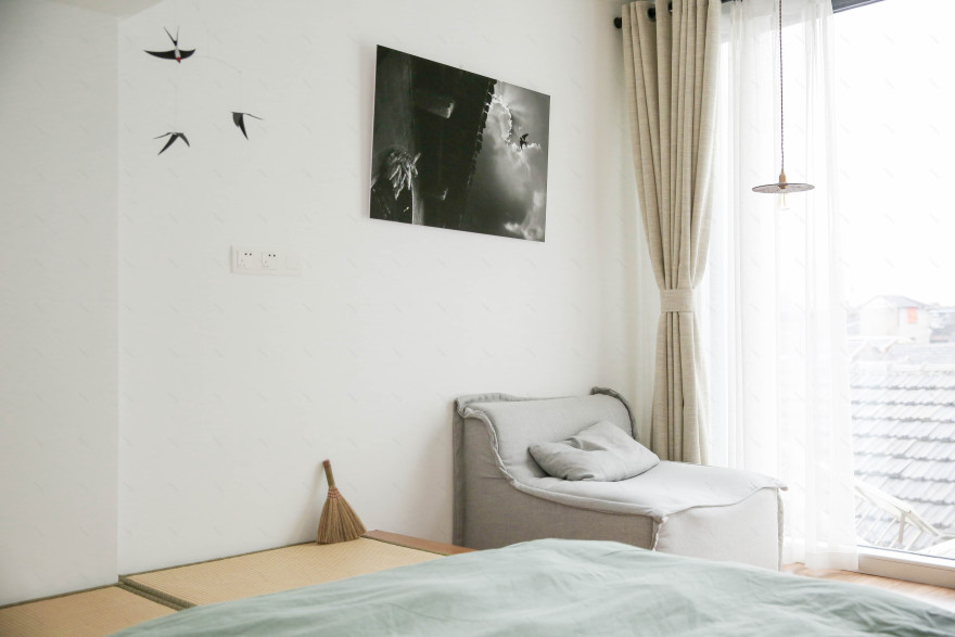 扬州老房变身日式民宿,40w 打造四室两厅四卫的温馨空间-43