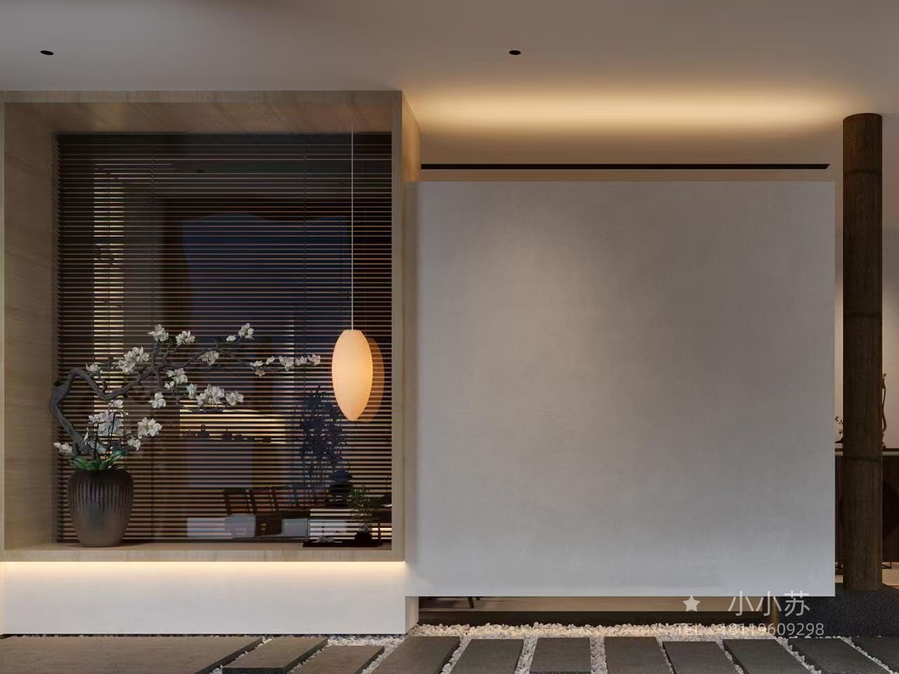 营造东方美学意境下的茶室空间‼-2