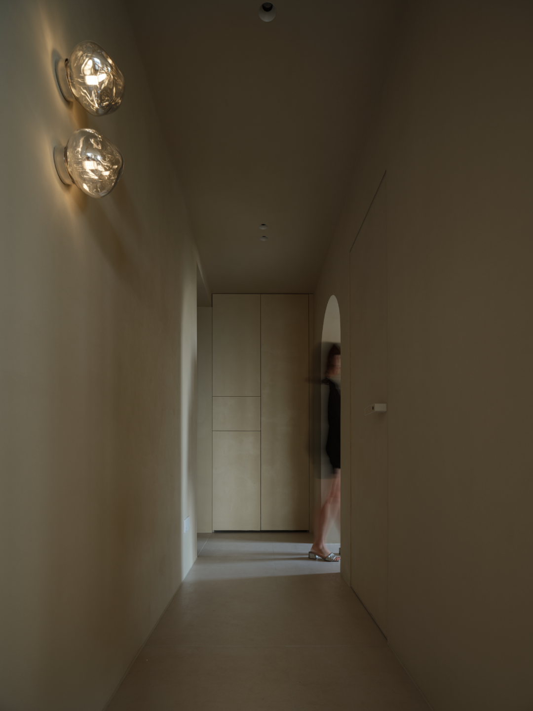 暖黄色宁静住宅丨中国武汉丨大思-44