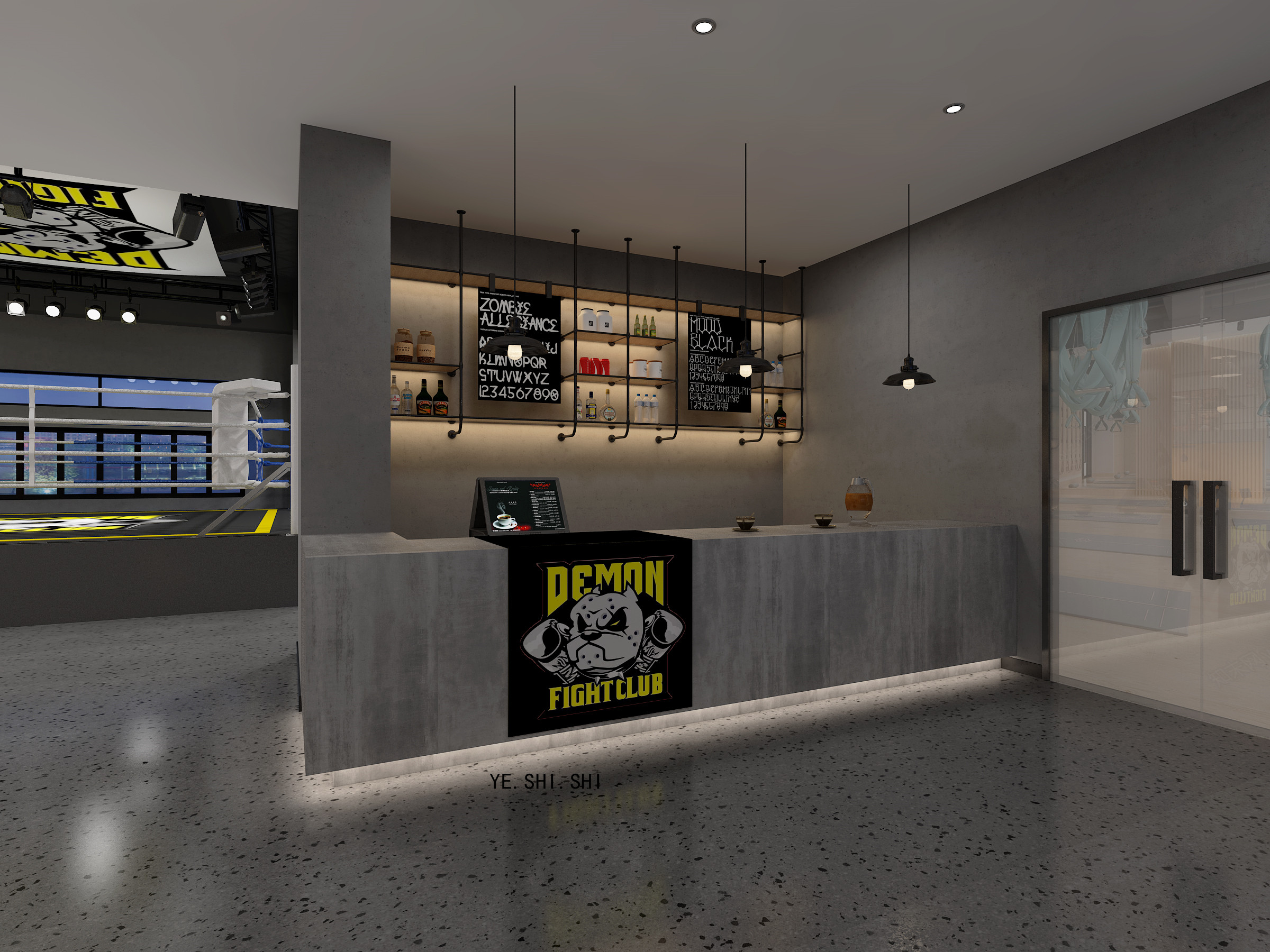 拳击馆                     -0