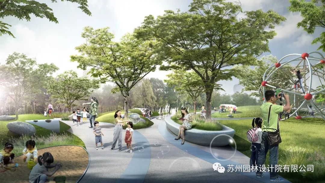 惠山新城口袋公园 | 触手可及的都市花园-32