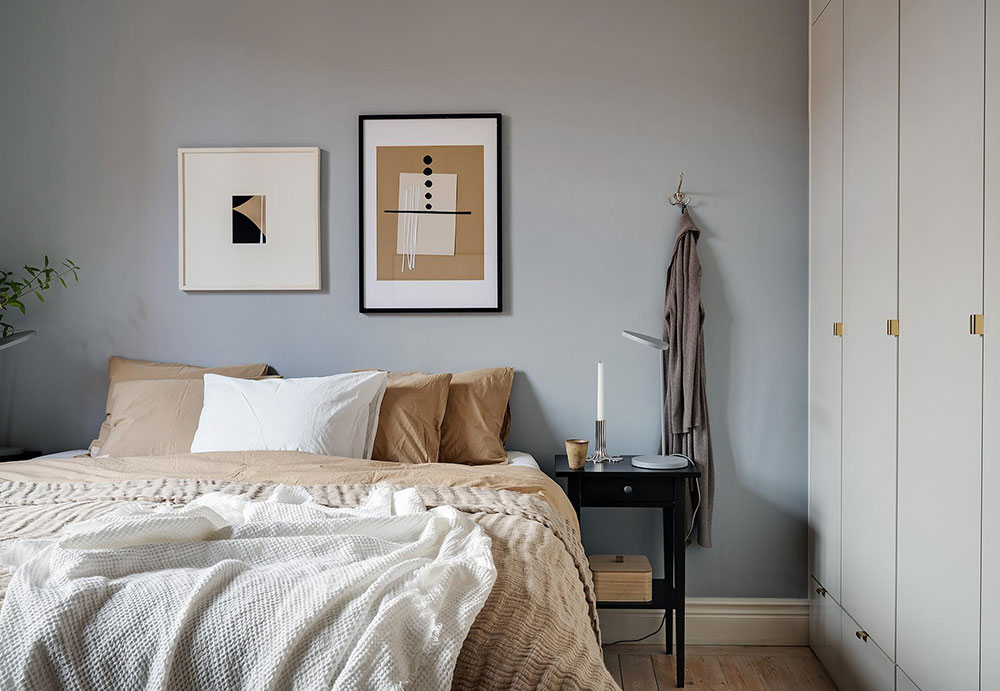 温馨与冷静的完美融合 | 81 平米瑞典公寓设计-19