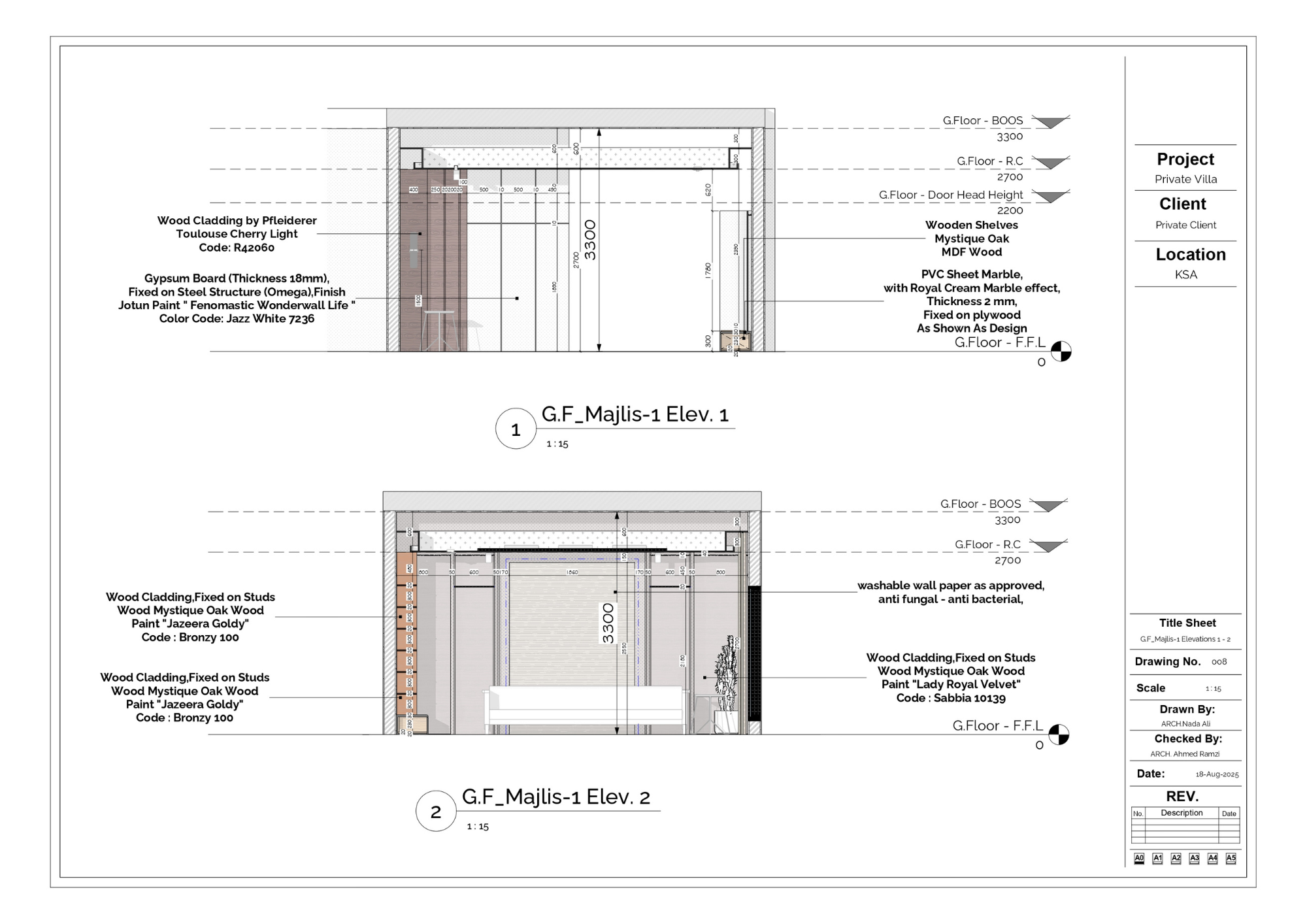 Family Living Interior – Residential Project-10