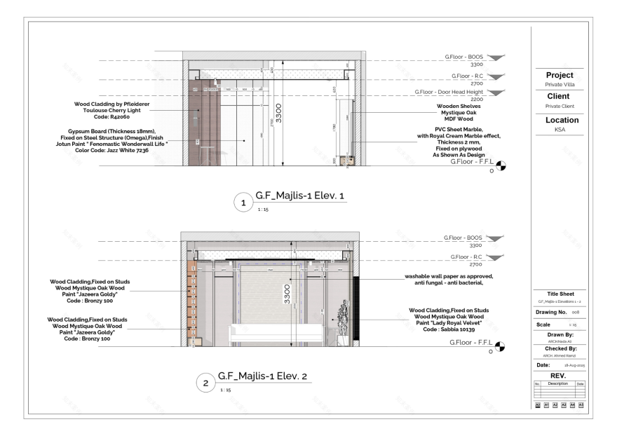 Family Living Interior – Residential Project-10