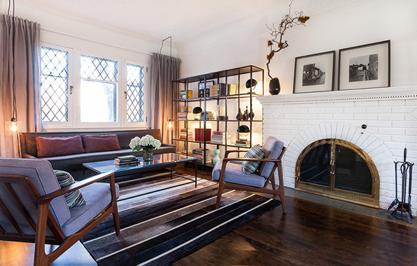 安大略省80年历史老房的经典现代改造丨加拿大渥太华丨加拿大设计师Veronica Martin-12