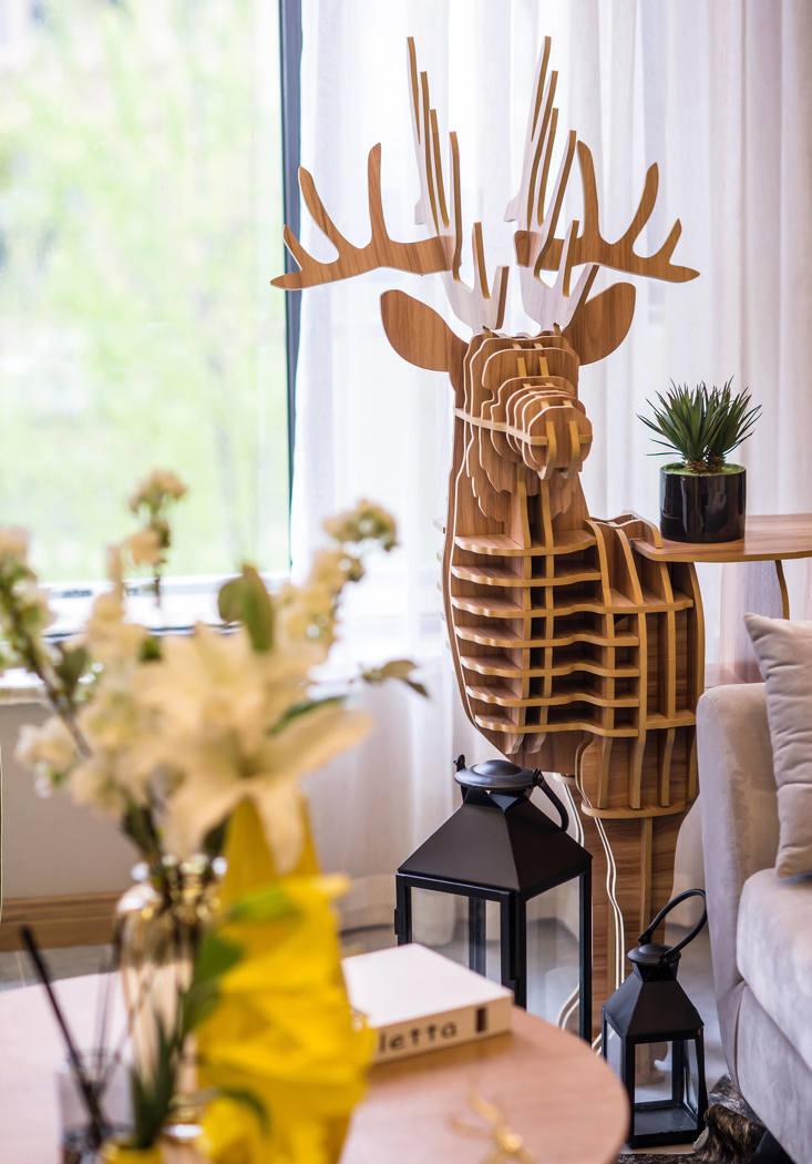 
三口之家现代风---设计师刘海明 -18