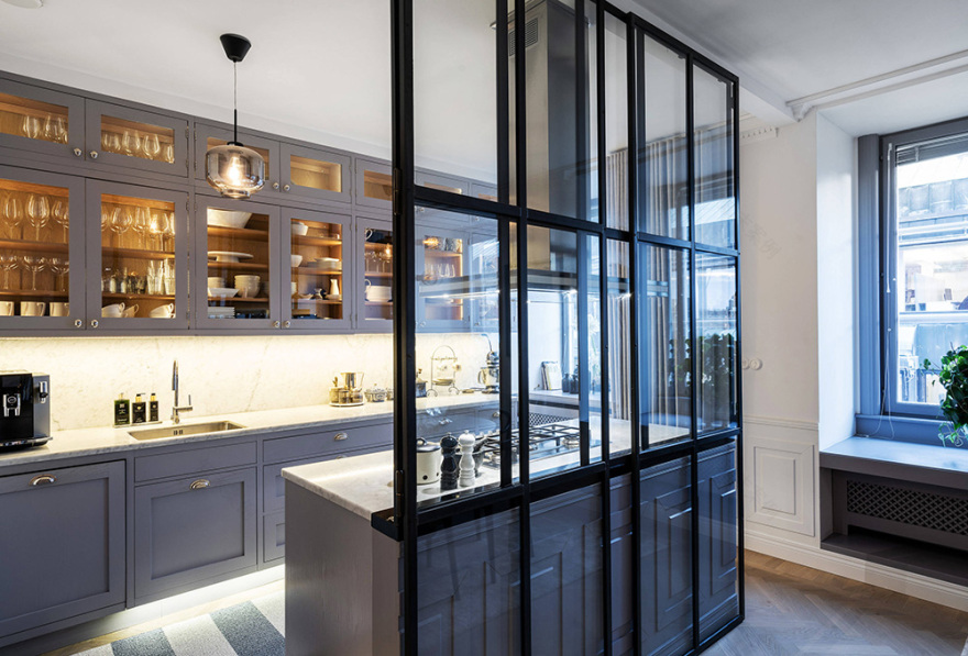 斯德哥尔摩温馨北欧公寓设计-6