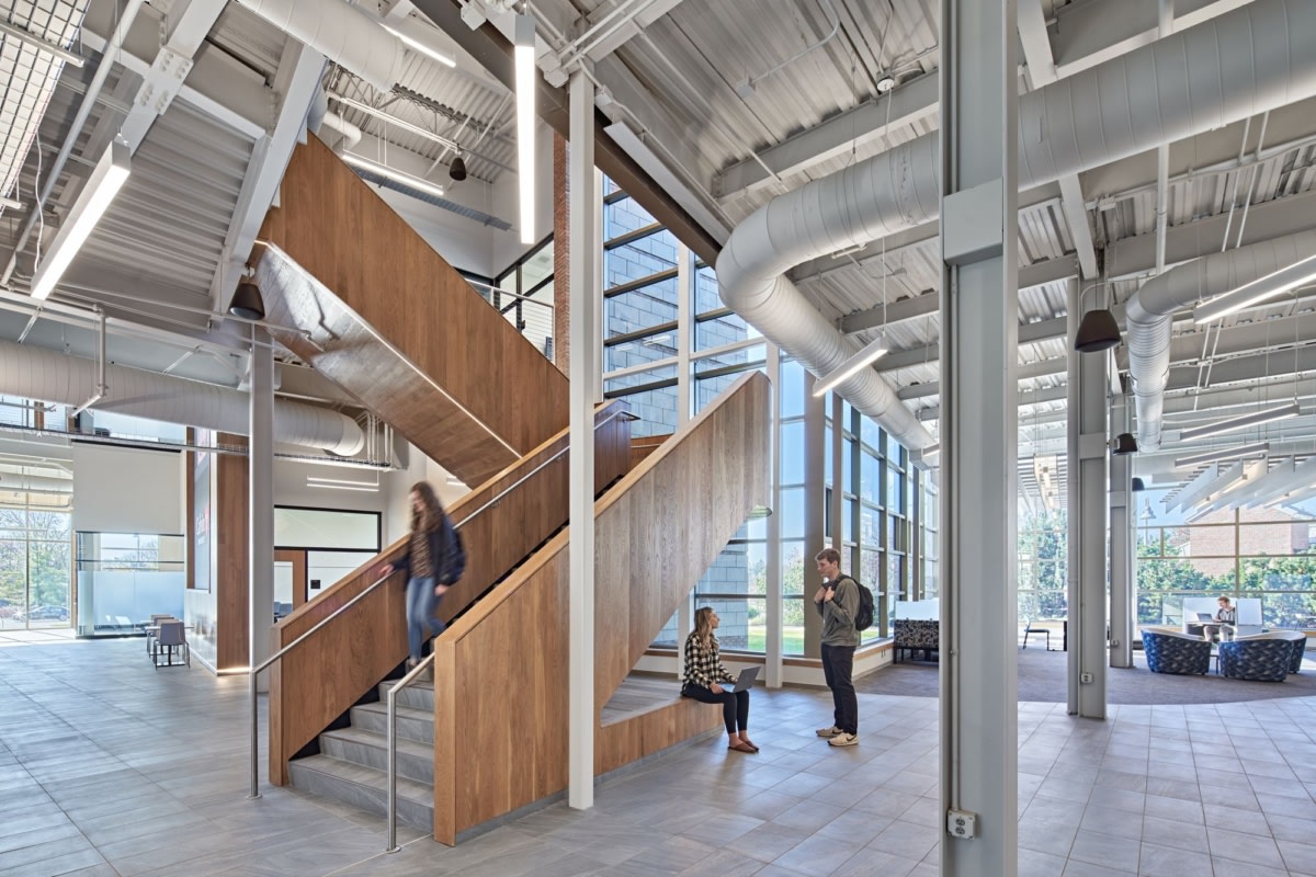 Calvin 大学商学院丨美国大急流城丨GMB Architecture + Engineering-11